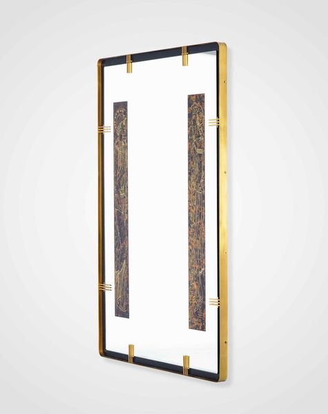 Santambrogio e de Berti : Specchiera a parete  - Asta Antiquariato del XX secolo - Associazione Nazionale - Case d'Asta italiane