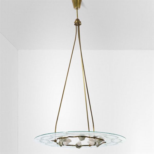 Lampada a sospensione  - Asta Antiquariato del XX secolo - Associazione Nazionale - Case d'Asta italiane