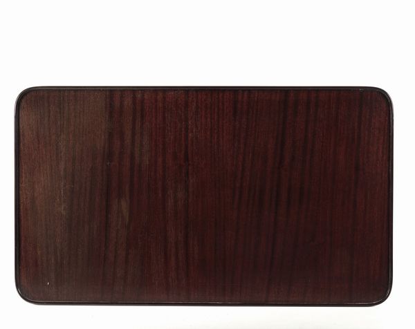 Grande vassoio in palissandro, XX secolo  - Asta Antiquariato del XX secolo - Associazione Nazionale - Case d'Asta italiane