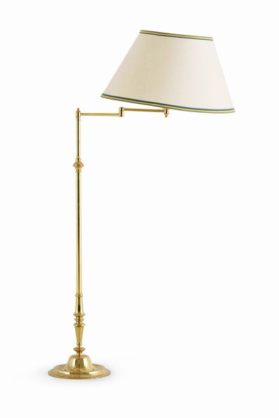 Piantana in metallo dorato  - Asta Antiquariato del XX secolo - Associazione Nazionale - Case d'Asta italiane