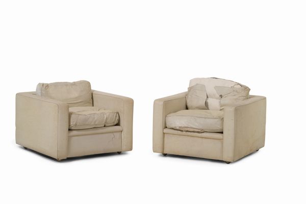 Coppia di poltrone.  - Asta Antiquariato del XX secolo - Associazione Nazionale - Case d'Asta italiane