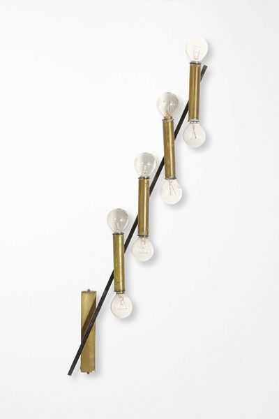 STILNOVO : Lampada a parete  - Asta Antiquariato del XX secolo - Associazione Nazionale - Case d'Asta italiane