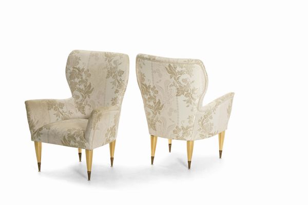 Coppia di poltrone  - Asta Antiquariato del XX secolo - Associazione Nazionale - Case d'Asta italiane