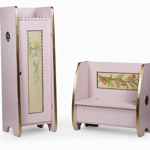 LENCI : Cameretta  - Asta Antiquariato del XX secolo - Associazione Nazionale - Case d'Asta italiane