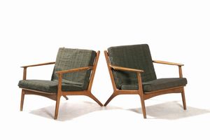 Set di due poltrone e un divano  - Asta Antiquariato del XX secolo - Associazione Nazionale - Case d'Asta italiane