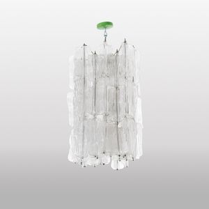 VENINI - Lampadario a sospensione della serie Elica.