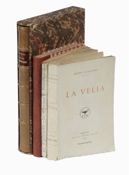 CARLO COLLODI : Le avventure di Pinocchio: storia di un burattino.  - Asta Libri, Autografi e Manoscritti - Associazione Nazionale - Case d'Asta italiane