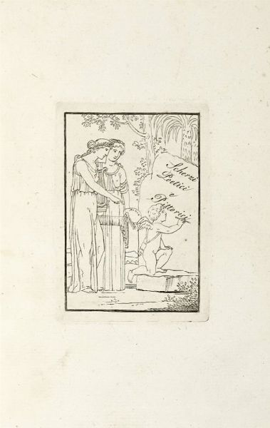 GIOVANNI GHERARDO DE ROSSI : Scherzi poetici e pittorici.  - Asta Libri, Autografi e Manoscritti - Associazione Nazionale - Case d'Asta italiane