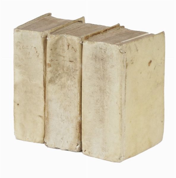 PIETRO DELLA VALLE : Lotto con 3 volumi dei viaggi di Pietro della Valle.  - Asta Libri, Autografi e Manoscritti - Associazione Nazionale - Case d'Asta italiane