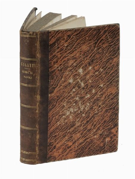 GIUSEPPE GALANTI : Nuova guida per Napoli, e suoi contorni...  - Asta Libri, Autografi e Manoscritti - Associazione Nazionale - Case d'Asta italiane
