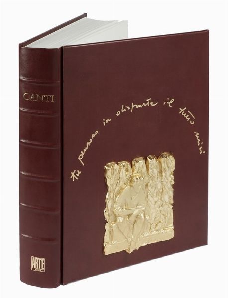 GIACOMO LEOPARDI : Canti [...]. Illustrazioni di Ugo Riva.  - Asta Libri, Autografi e Manoscritti - Associazione Nazionale - Case d'Asta italiane