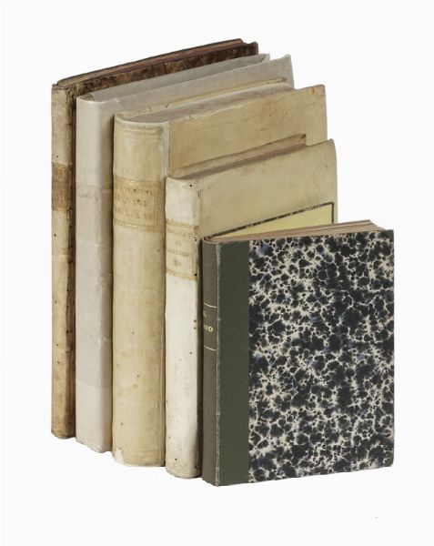 LORENZO MAGALOTTI : Lotto di 5 opere di Lorenzo Magalotti.  - Asta Libri, Autografi e Manoscritti - Associazione Nazionale - Case d'Asta italiane