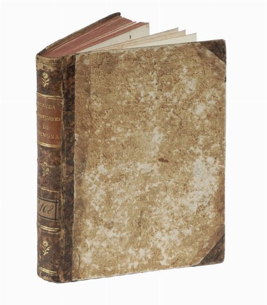 PELLEGRINO MERULA : Santuario di Cremona, nel quale si contengono non solo le vite d Santi di tutte le chiese, e di quelli, i cui corpi in alcune di esse si riposano, ma anche le reliquie, e cose notabili di ciascuna di esse...  - Asta Libri, Autografi e Manoscritti - Associazione Nazionale - Case d'Asta italiane