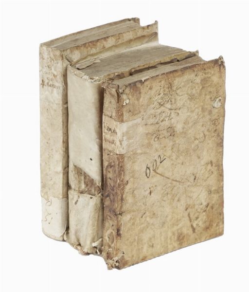 Lotto di 3 cinquecentine di filosofia e politica.  - Asta Libri, Autografi e Manoscritti - Associazione Nazionale - Case d'Asta italiane