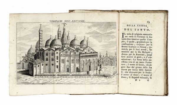 GIOVANNI ANTONIO MESCHINELLO : Storica dimostrazione della citta di Padova nelle parti sue principali...  - Asta Libri, Autografi e Manoscritti - Associazione Nazionale - Case d'Asta italiane