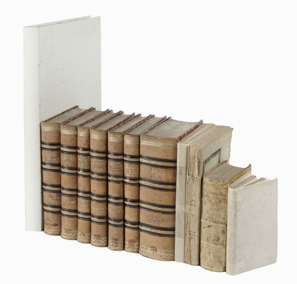 GIULIO OTTONELLI : Annotazioni sopra il Vocabolario degli accademici della Crusca...  - Asta Libri, Autografi e Manoscritti - Associazione Nazionale - Case d'Asta italiane