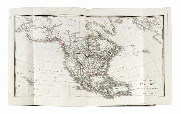 LUIGI ROSSI : Nuovo atlante di geografia universale in 52 carte...  - Asta Libri, Autografi e Manoscritti - Associazione Nazionale - Case d'Asta italiane