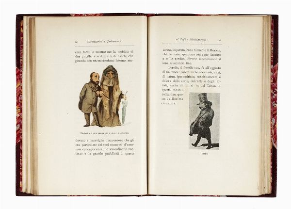 Telemaco Signorini : Caricaturisti e caricaturati al Caff Michelangiolo.  - Asta Libri, Autografi e Manoscritti - Associazione Nazionale - Case d'Asta italiane