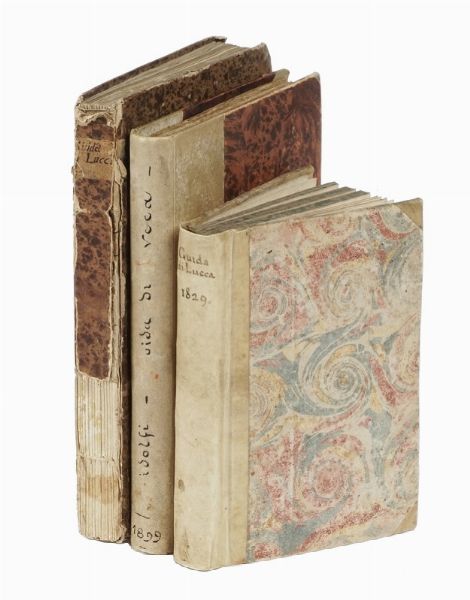 TOMMASO TRENTA : Guida del forestiere per la citt e il contado di Lucca.  - Asta Libri, Autografi e Manoscritti - Associazione Nazionale - Case d'Asta italiane