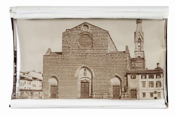 Raccolta di 133 fotografie all'albumina che ritraggono luoghi di Firenze. Fratelli Alinari.  - Asta Libri, Autografi e Manoscritti - Associazione Nazionale - Case d'Asta italiane