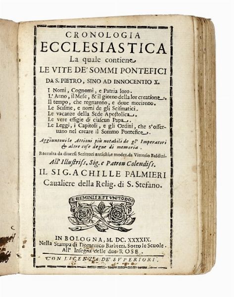 Lotto di 4 piccoli libri seicenteschi.  - Asta Libri, Autografi e Manoscritti - Associazione Nazionale - Case d'Asta italiane