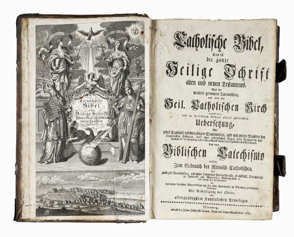 Catholische Bibel...  - Asta Libri, Autografi e Manoscritti - Associazione Nazionale - Case d'Asta italiane