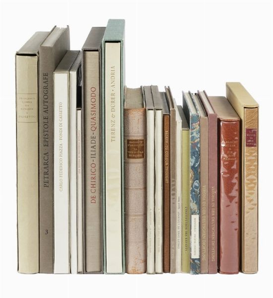 Lotto di 19 edizioni Mardersteig e Officina Bodoni.  - Asta Libri, Autografi e Manoscritti - Associazione Nazionale - Case d'Asta italiane