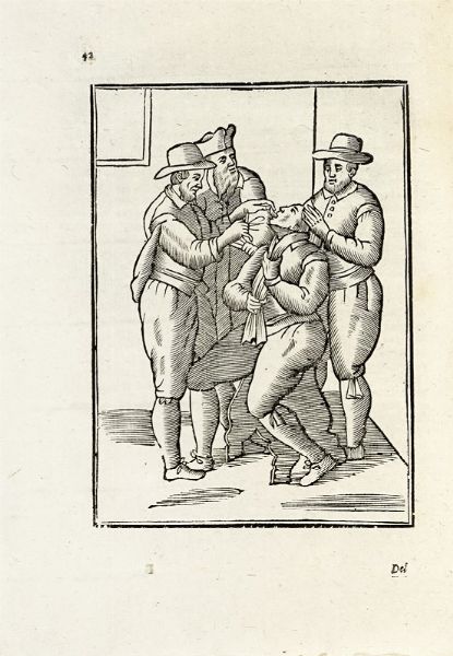 CINZIO (D') AMATO : Prattica nuova, et utilissima di tutto quello, ch'al diligente barbiero s'appartiene: cioe di cavar sangue, medicar ferite; & balsamar corpi humani. Con altri mirabili secreti, e figure.  - Asta Libri, Autografi e Manoscritti - Associazione Nazionale - Case d'Asta italiane