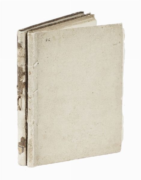 CINZIO (D') AMATO : Prattica nuova, et utilissima di tutto quello, ch'al diligente barbiero s'appartiene: cioe di cavar sangue, medicar ferite; & balsamar corpi humani. Con altri mirabili secreti, e figure.  - Asta Libri, Autografi e Manoscritti - Associazione Nazionale - Case d'Asta italiane