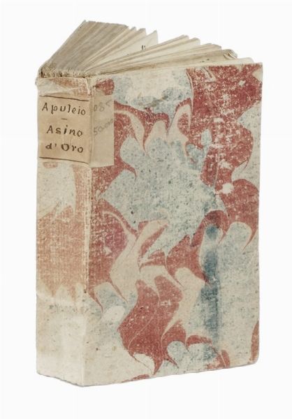 APULEIUS : Il dilettevole asino d?oro [...] Con la cui trasformatione si narrano novelle piacevoli, e ridicolose, avvenimenti esemplari, casi memorabili, & meraviglie diversè  - Asta Libri, Autografi e Manoscritti - Associazione Nazionale - Case d'Asta italiane