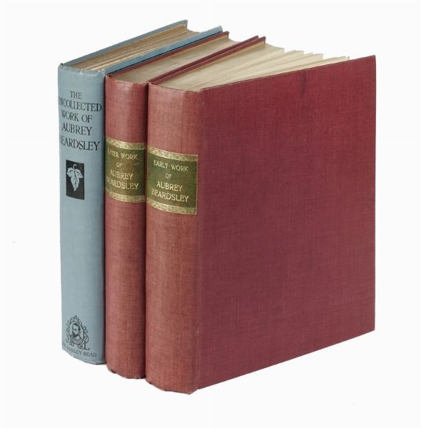 AUBREY BEARDSLEY : Lotto di 3 opere illustrate di Aubrey Beardsley.  - Asta Libri, Autografi e Manoscritti - Associazione Nazionale - Case d'Asta italiane