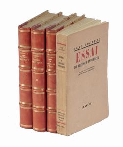 JEAN COCTEAU - Lotto di tre opere di Jean Cocteau.
