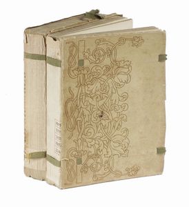 Gabriele D'Annunzio : Laudi del cielo del mare della terra e degli eroi. Vol. I (-II).  - Asta Libri, Autografi e Manoscritti - Associazione Nazionale - Case d'Asta italiane