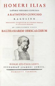 HOMERUS - Ilias Latinis versibus expressa...