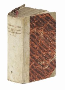 GIOVANNI MARANGONI : [Il divoto pellegrino guidato, ed istruito nella visita delle quattro Basiliche di Roma...].  - Asta Libri, Autografi e Manoscritti - Associazione Nazionale - Case d'Asta italiane