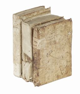 Lotto di 3 cinquecentine di filosofia e politica.  - Asta Libri, Autografi e Manoscritti - Associazione Nazionale - Case d'Asta italiane