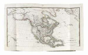 LUIGI ROSSI : Nuovo atlante di geografia universale in 52 carte...  - Asta Libri, Autografi e Manoscritti - Associazione Nazionale - Case d'Asta italiane