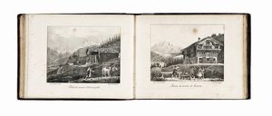 Souvenirs de la Suisse. Cent vues les plus remarquables.  - Asta Libri, Autografi e Manoscritti - Associazione Nazionale - Case d'Asta italiane