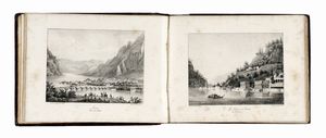 Souvenirs de la Suisse. Cent vues les plus remarquables.  - Asta Libri, Autografi e Manoscritti - Associazione Nazionale - Case d'Asta italiane