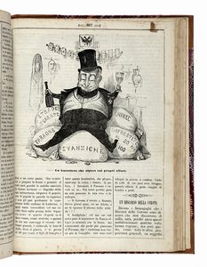 Il lampione: giornale per tutti.  - Asta Libri, Autografi e Manoscritti - Associazione Nazionale - Case d'Asta italiane