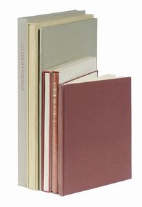 Lotto di 6 edizioni Franco Riva, in legatura editoriale, con le incisioni originali di Neri Pozza, Walter Piacesi ed altri.  - Asta Libri, Autografi e Manoscritti - Associazione Nazionale - Case d'Asta italiane