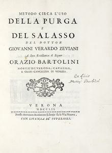 CINZIO (D') AMATO : Prattica nuova, et utilissima di tutto quello, ch'al diligente barbiero s'appartiene: cioe di cavar sangue, medicar ferite; & balsamar corpi humani. Con altri mirabili secreti, e figure.  - Asta Libri, Autografi e Manoscritti - Associazione Nazionale - Case d'Asta italiane