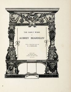 AUBREY BEARDSLEY : Lotto di 3 opere illustrate di Aubrey Beardsley.  - Asta Libri, Autografi e Manoscritti - Associazione Nazionale - Case d'Asta italiane