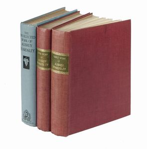 AUBREY BEARDSLEY : Lotto di 3 opere illustrate di Aubrey Beardsley.  - Asta Libri, Autografi e Manoscritti - Associazione Nazionale - Case d'Asta italiane