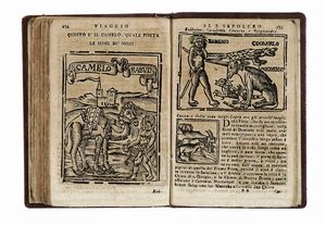 NO BIANCO : Viaggio da Venezia al S. Sepolcro e al Monte Sinai col disegno delle Citta, Castelli, Ville, Chiese, Monasterj, Isole, Porti, e Fiumi, che fin la si ritrovano...  - Asta Libri, Autografi e Manoscritti - Associazione Nazionale - Case d'Asta italiane