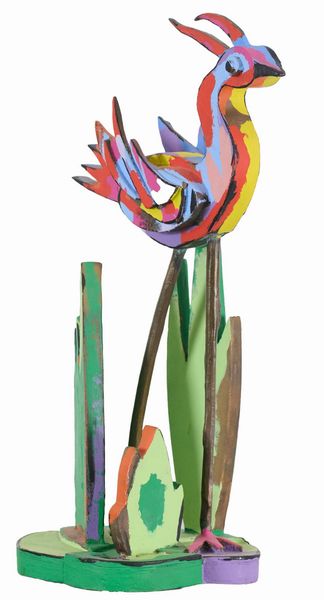 Ugo Nespolo : La fenice  - Asta Asta di Arte Moderna e Contemporanea - Associazione Nazionale - Case d'Asta italiane