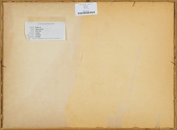 Jiri Kolar : Baudelaire  - Asta Asta di Arte Moderna e Contemporanea - Associazione Nazionale - Case d'Asta italiane