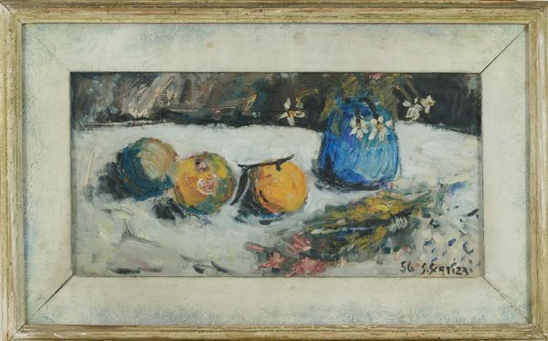 Sergio Scatizzi : Natura Morta  - Asta Asta di Arte Moderna e Contemporanea - Associazione Nazionale - Case d'Asta italiane