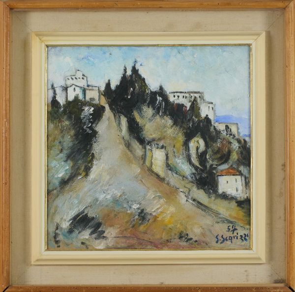 Sergio Scatizzi : Paesaggio  - Asta Asta di Arte Moderna e Contemporanea - Associazione Nazionale - Case d'Asta italiane