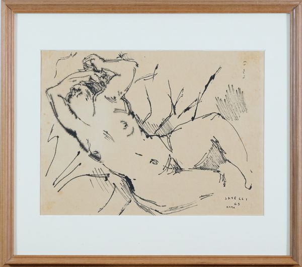Angelo Savelli : Nudo  - Asta Asta di Arte Moderna e Contemporanea - Associazione Nazionale - Case d'Asta italiane